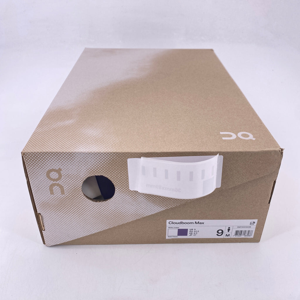 ON Cloudboom "White Juniper" 2026 New Size 9