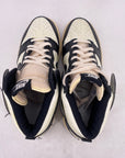 Nike Dunk High "Sail Black" 2008 Used Size 9