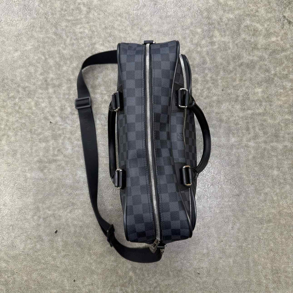 Louis Vuitton Messenger Bag "ICARE LAPTOP" Used Black