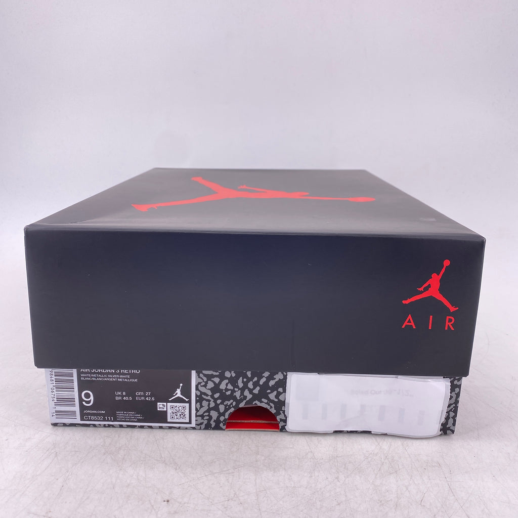 Air Jordan 3 Retro "Pure Money" 2025 New Size 9