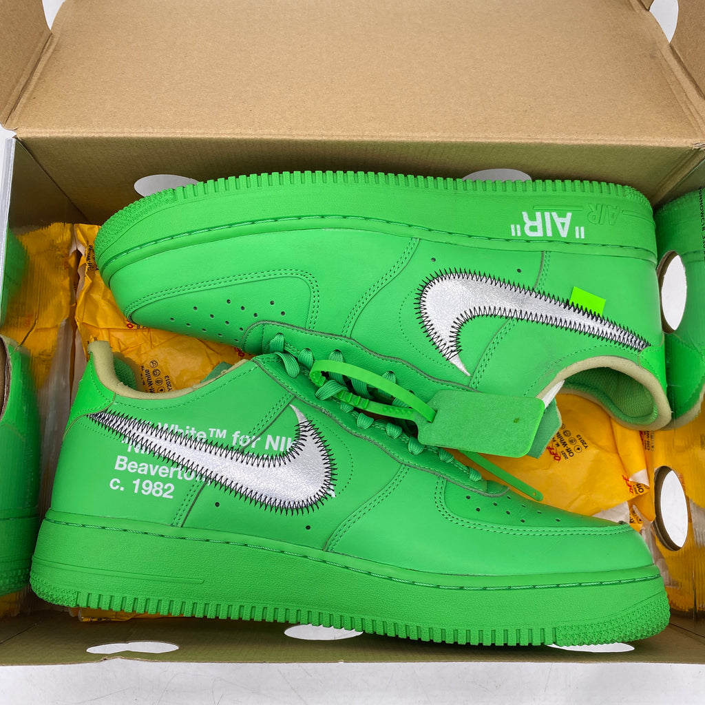 Nike Air Force 1 Low / OW "Brooklyn" 2022 Used Size 10.5
