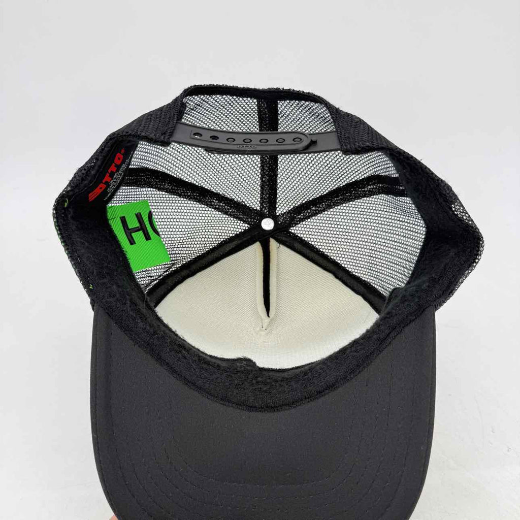 Virgil Abloh Trucker Hat "FIGURES OF SPEECH" Used Black Size OS