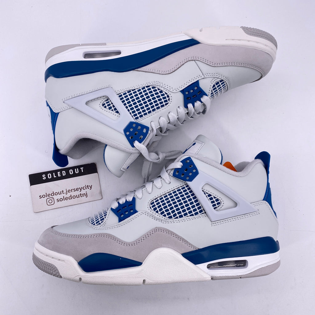 Air Jordan 4 Retro "Military Blue" 2024 New Size 8.5
