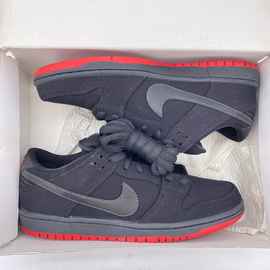 Nike Dunk Low PRM SB "Levis Black Denim" 2012 New Size 10