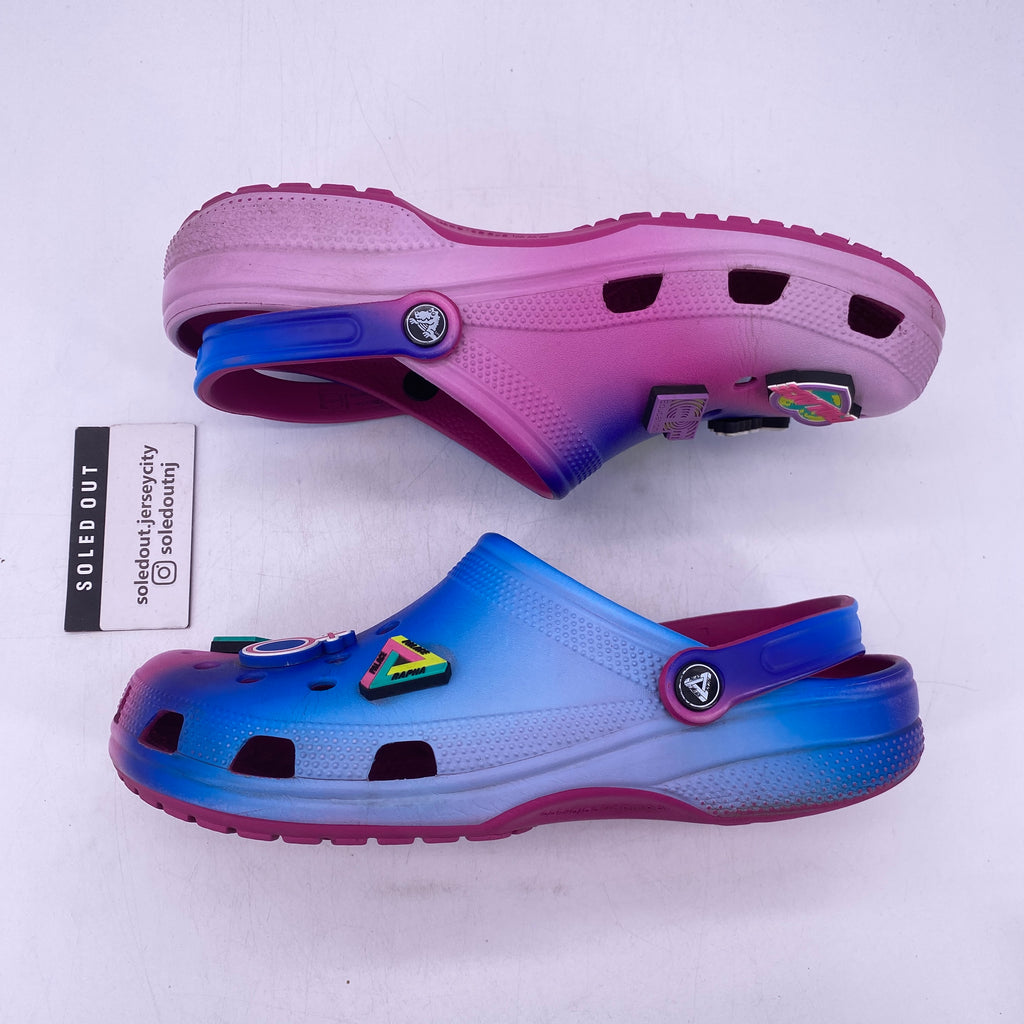 Crocs Pollex Clog "Palace Rapha Education First" 2022 Used Size 10