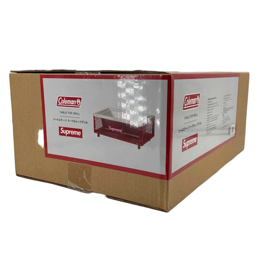 Supreme Coleman "TABLE TOP GRILL" New Red
