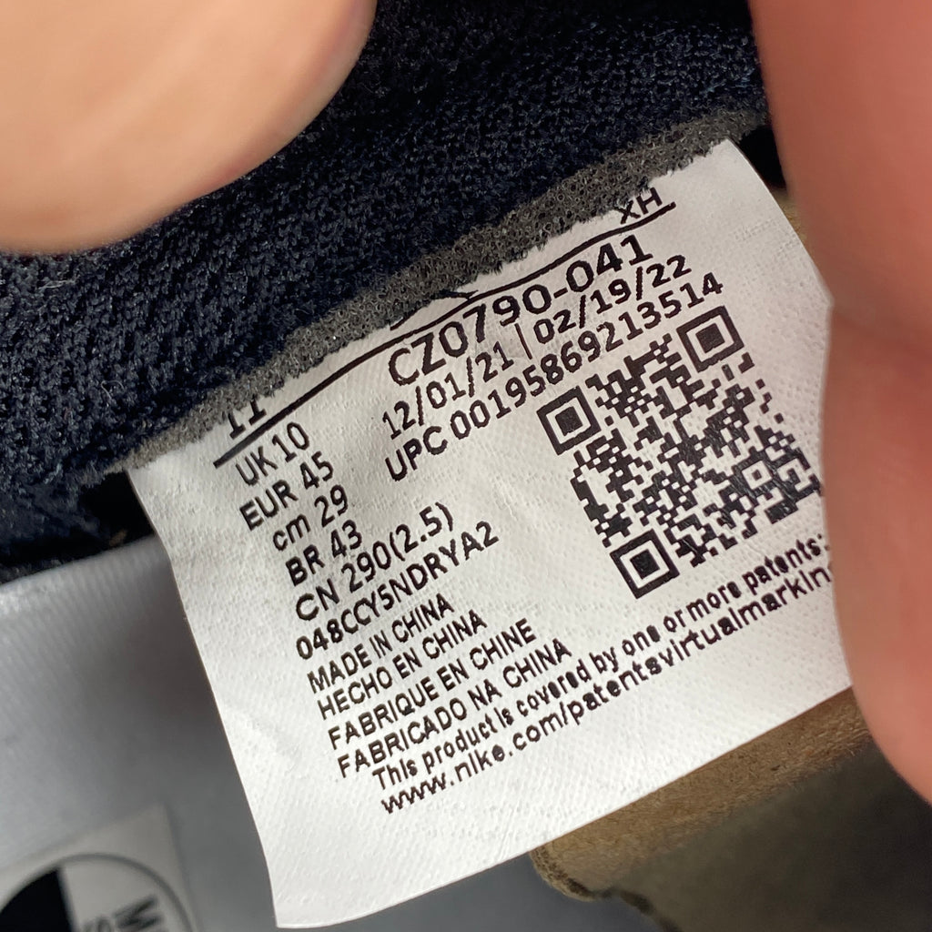 Air Jordan 1 Retro Low "Mystic Navy" 2022 Used Size 11