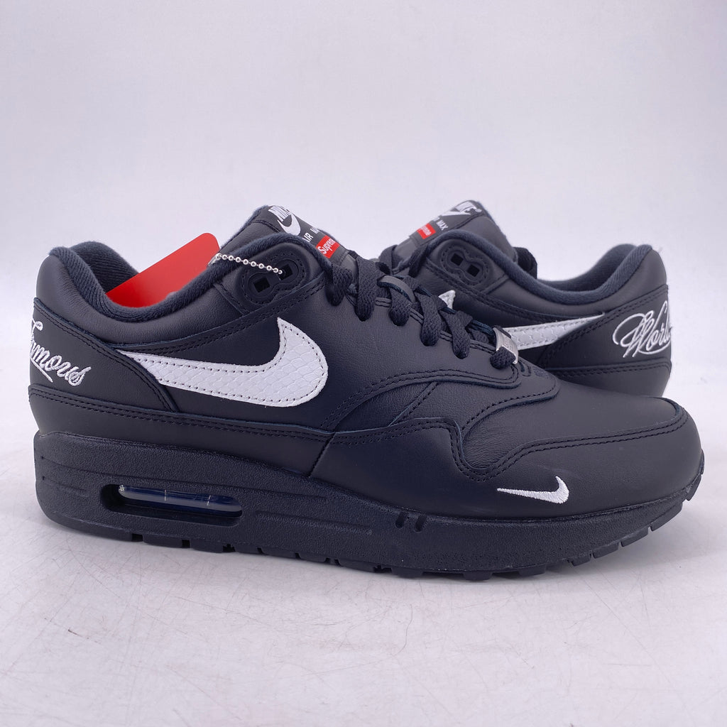 Nike Air Max 1 '87 SP "Supreme Black White" 2025 New Size 9.5