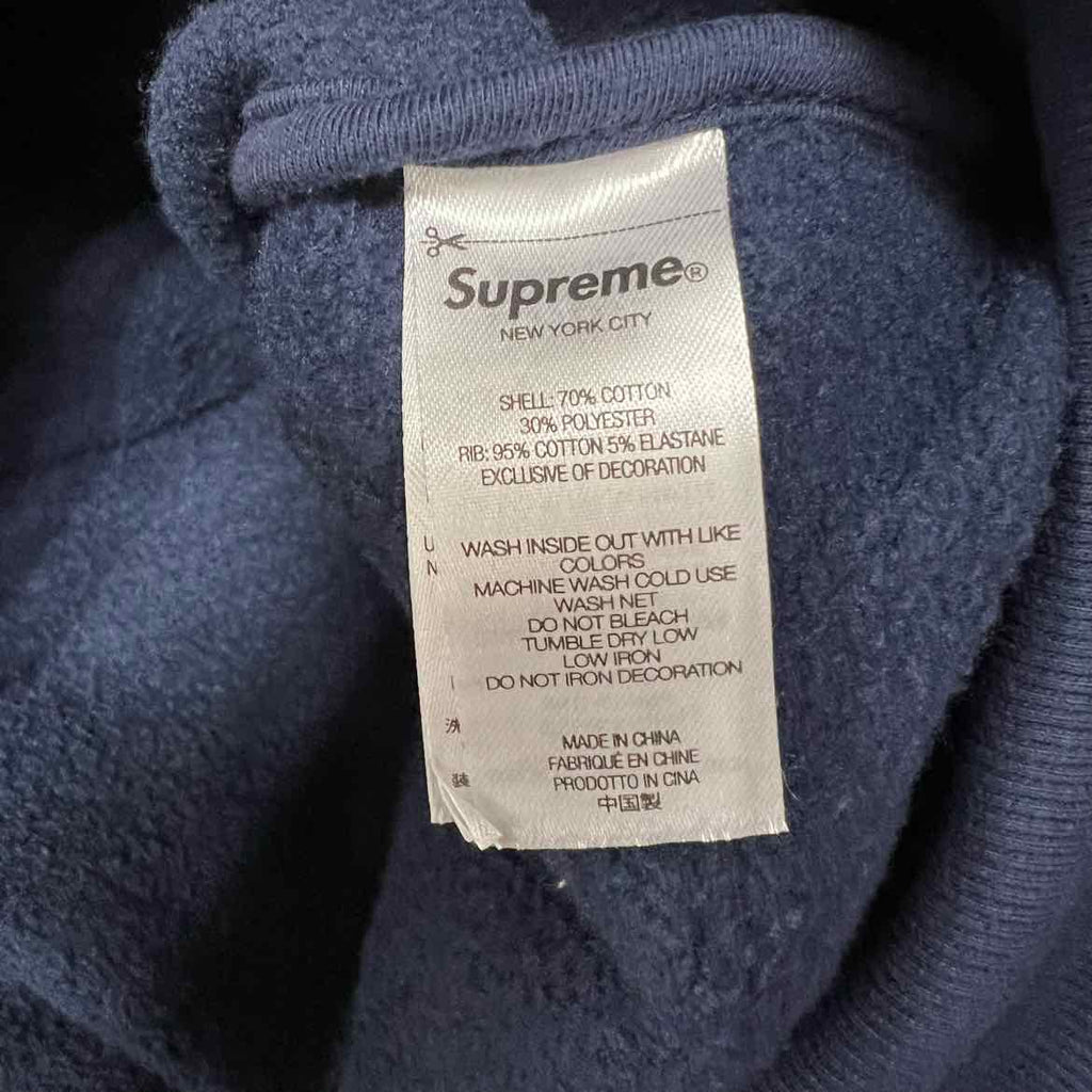 Supreme Zip Up Navy "TRUE RELIGION FW25" New Size S