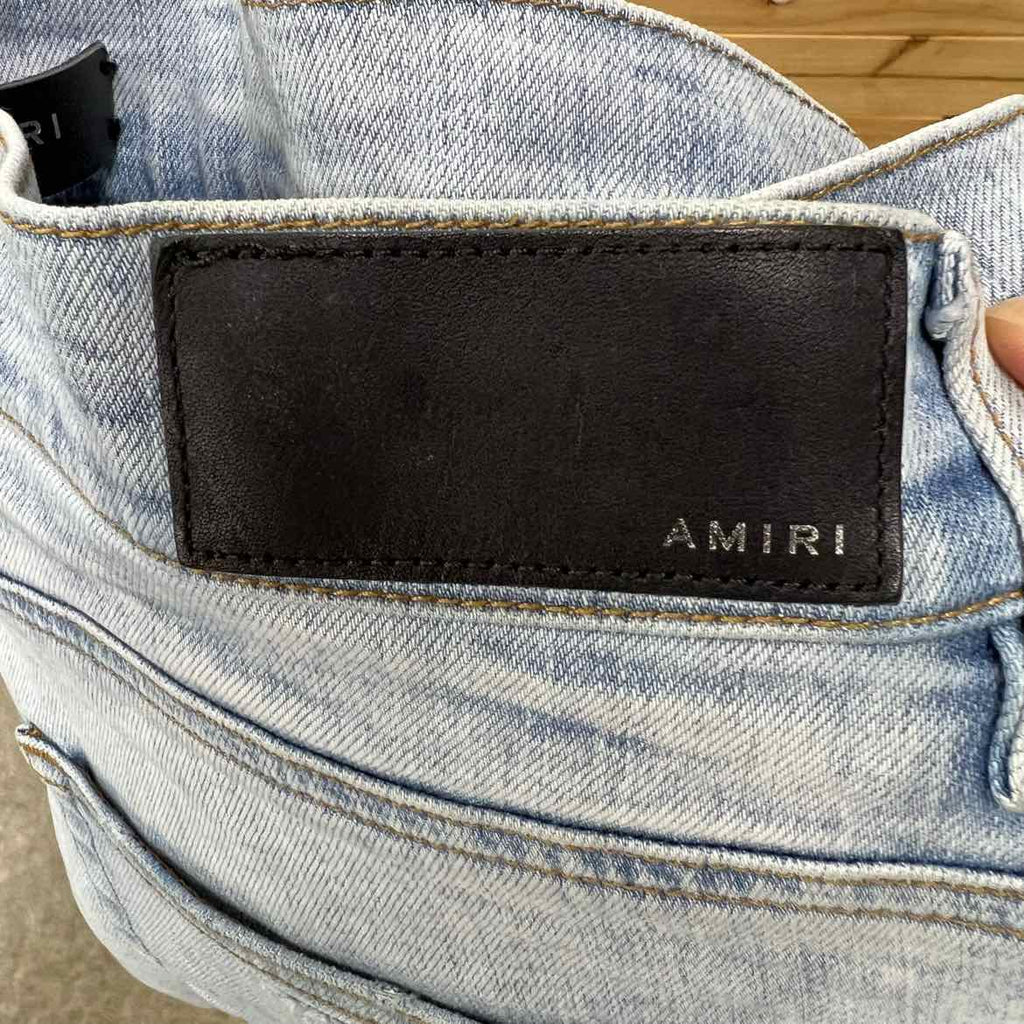 Amiri Jeans "BANDANA" Blue Used Size 36