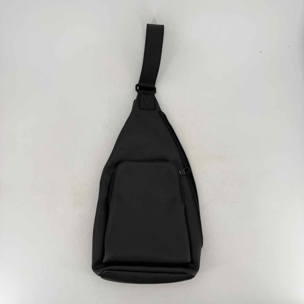 Louis Vuitton Crossbody "DUO" Used Black Size OS
