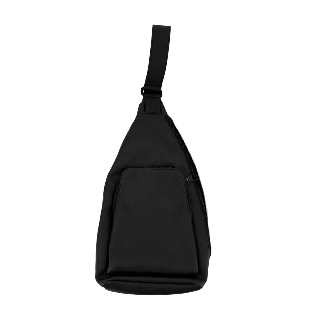 Louis Vuitton Crossbody "DUO" Used Black Size OS