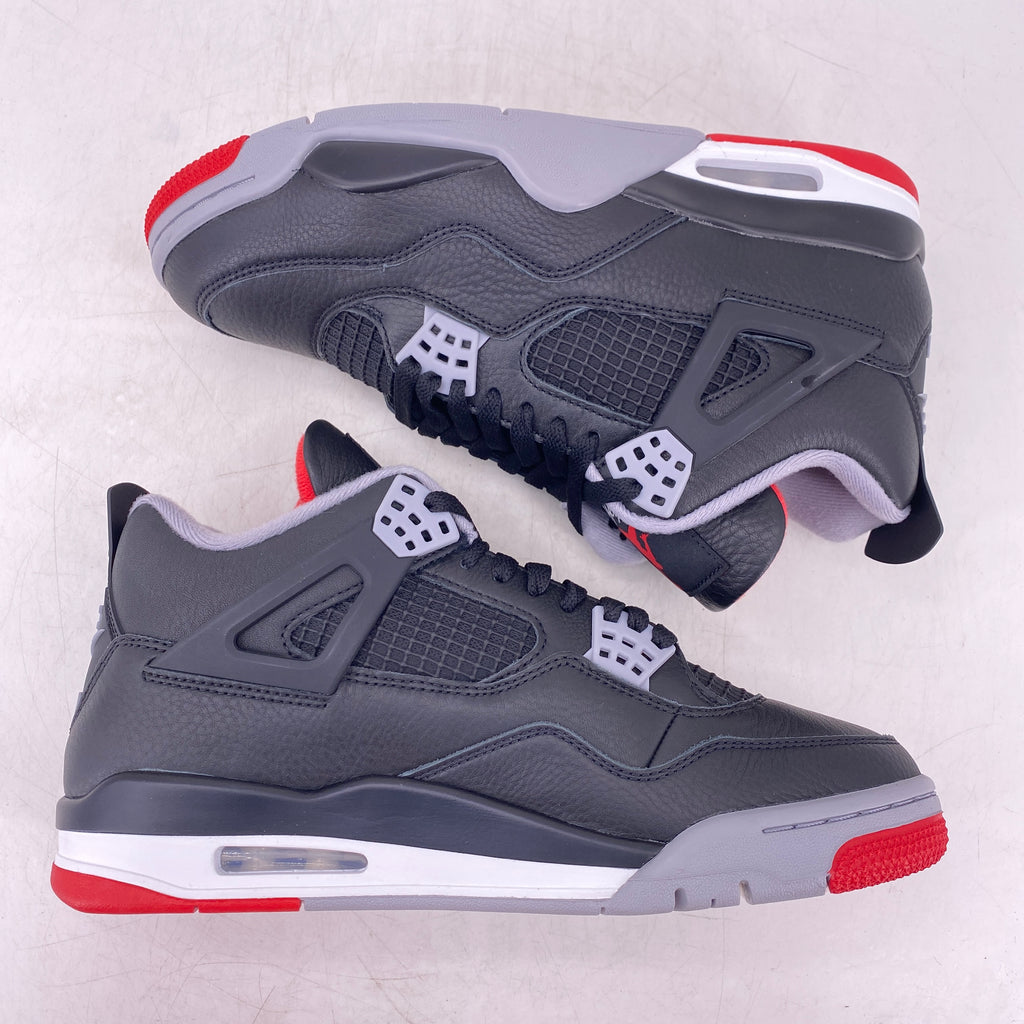 Air Jordan 4 Retro "Bred Reimagined" 2024 New Size 8.5