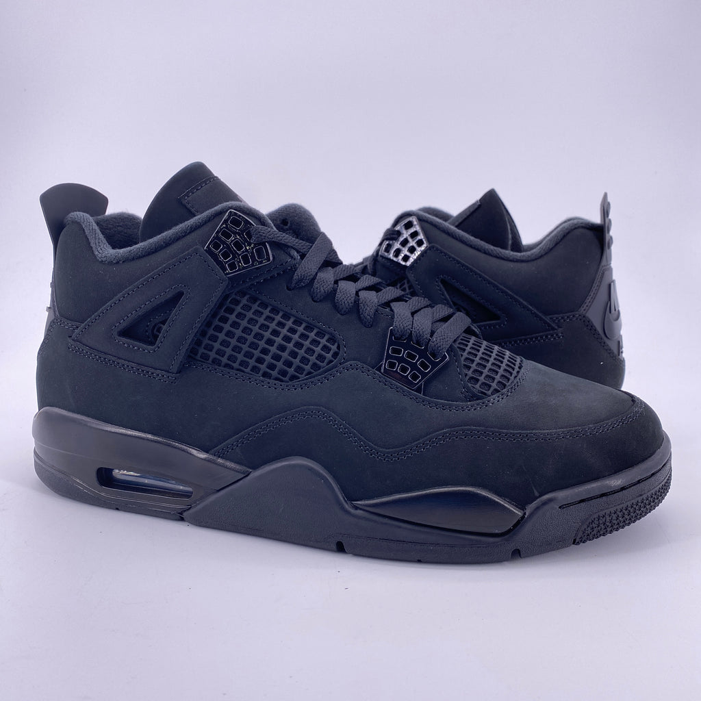 Air Jordan 4 Retro "Black Cat" 2025 New Size 11.5