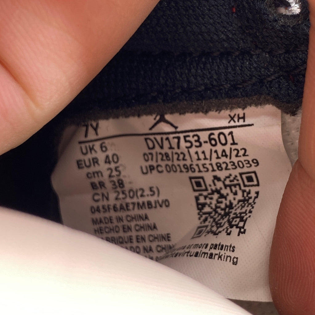 Air Jordan (GS) 1 Retro High OG "Spider-Verse" 2023 New Size 7Y