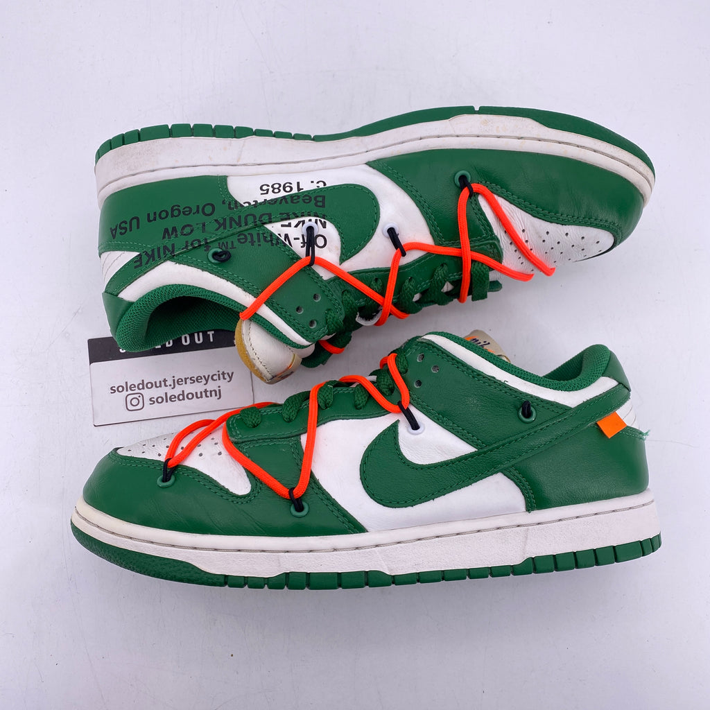 Nike Dunk Low LTHR "Ow Pine Green" 2019 Used Size 9