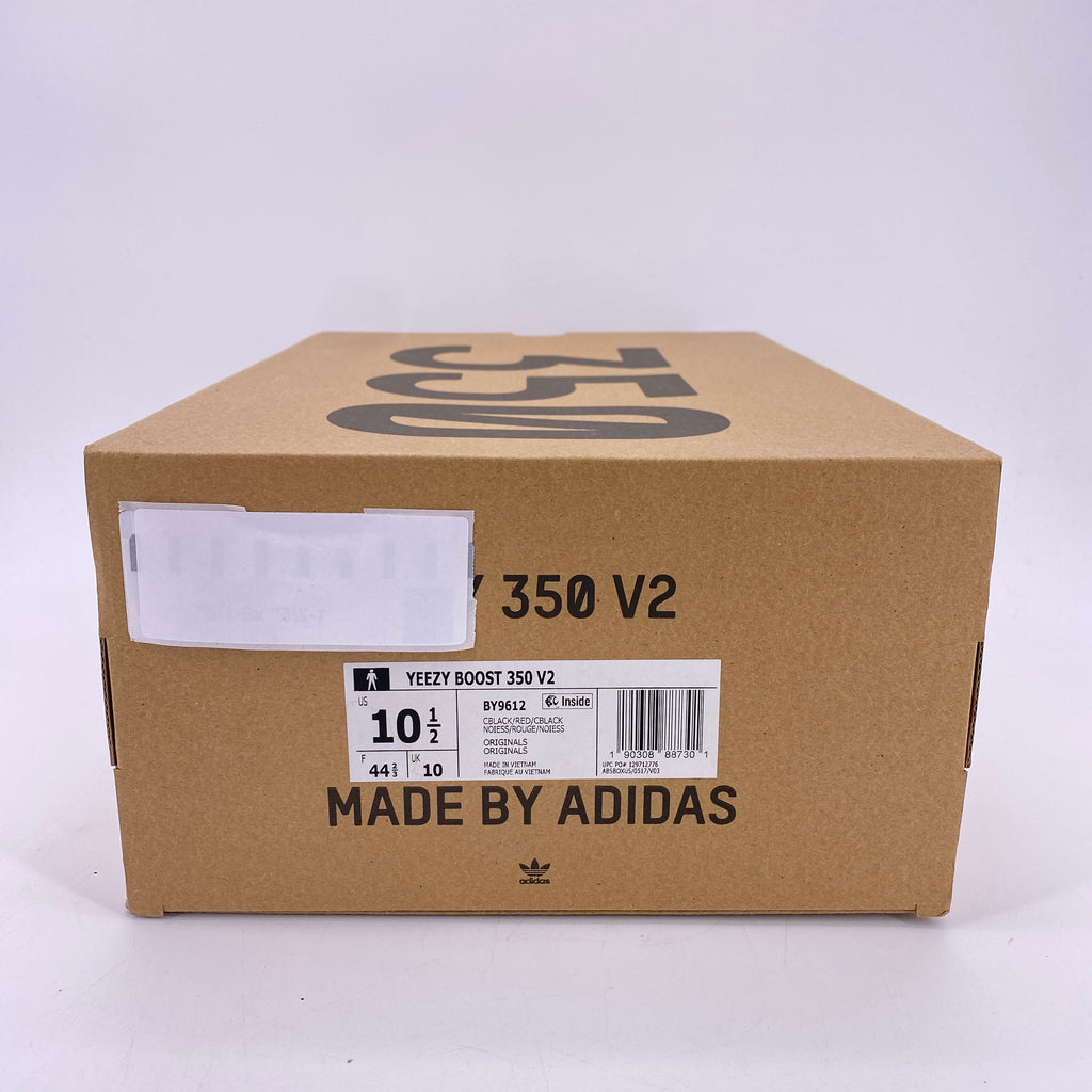 Yeezy 350 v2 "Core Black Red" 2016 New Size 10.5