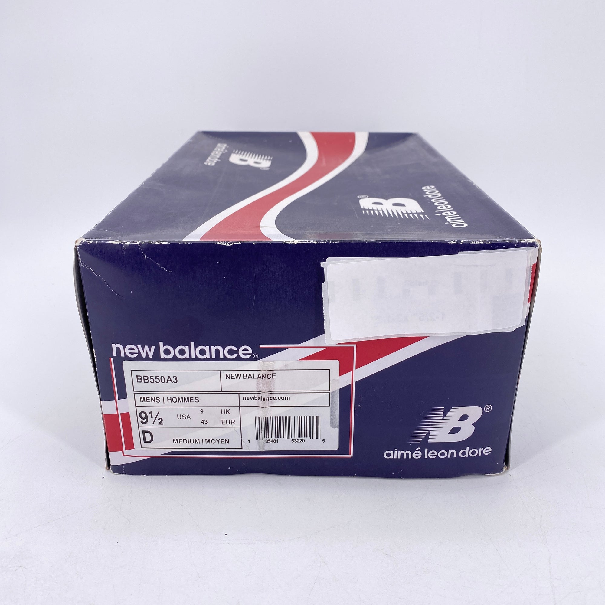 New Balance 550 &quot;White Navy Red&quot; 2021 Used Size 9.5