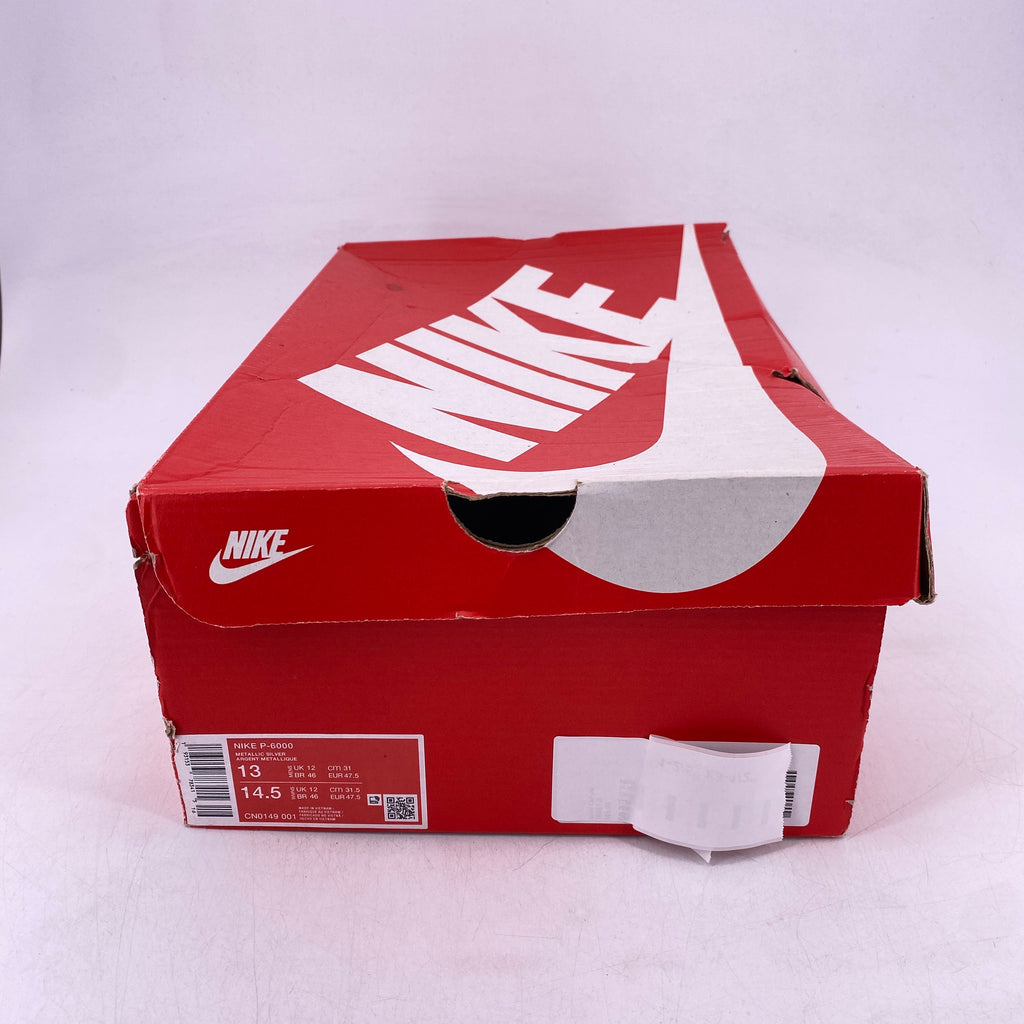 Nike P-6000 "Metallic Silver" 2023 Used Size 13
