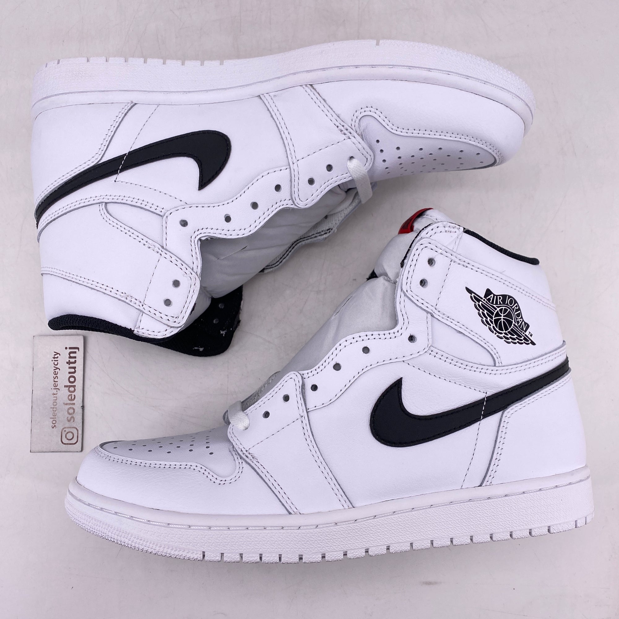 Air Jordan 1 Retro High OG &quot;Ying Yang White&quot; 2016 New Size 9.5