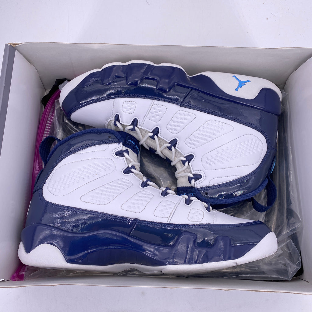 Air Jordan 9 Retro "Pearl Blue" 2019 Used Size 8.5