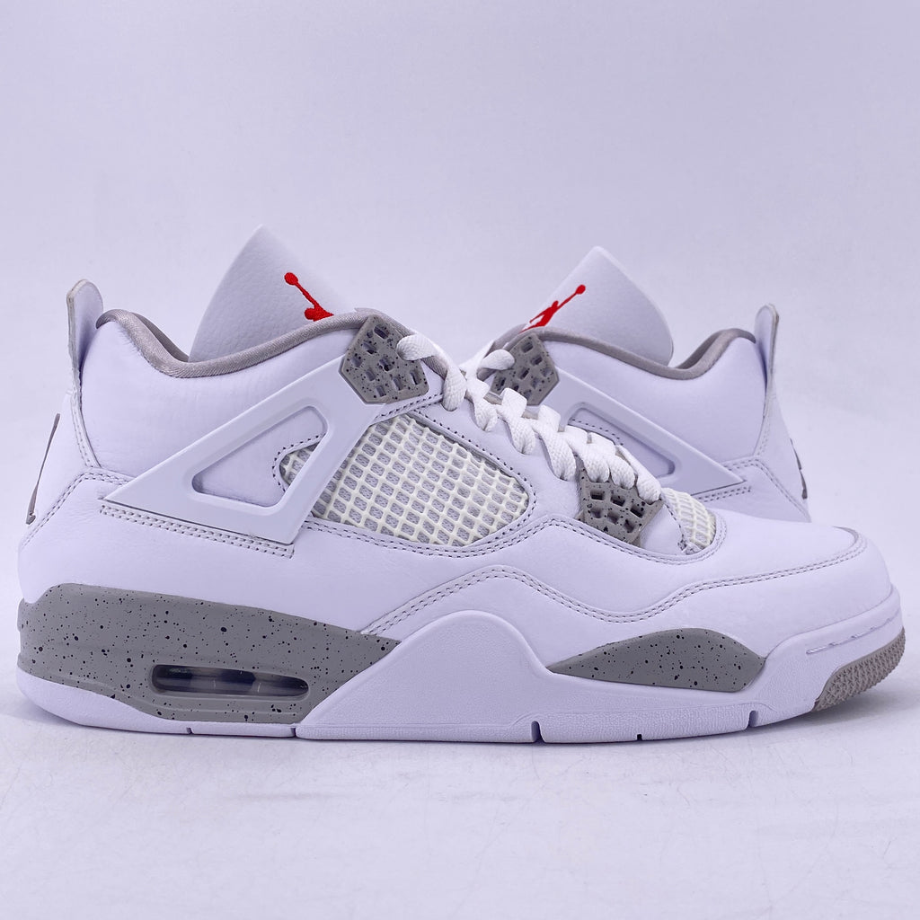 Air Jordan 4 Retro "White Oreo" 2021 New Size 10