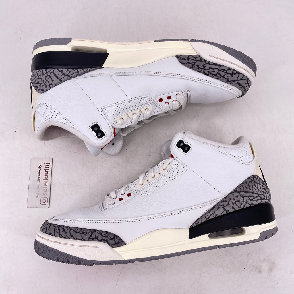 Air Jordan 3 Retro "White Cement Reimagined" 2023 Used Size 11.5