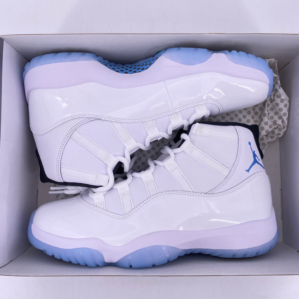 Air Jordan 11 Retro "Legend Blue" 2024 New Size 9