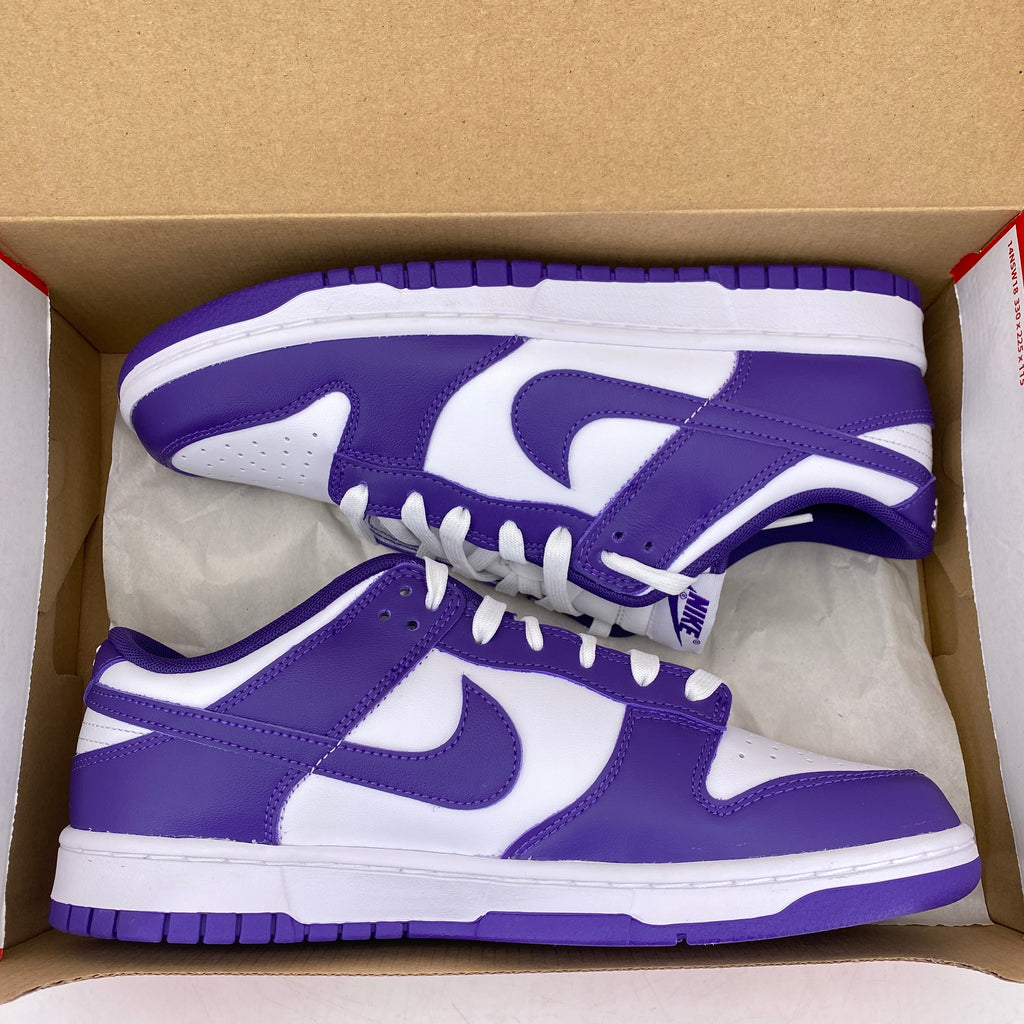 Nike Dunk Low "Court Purple" 2022 New Size 9.5