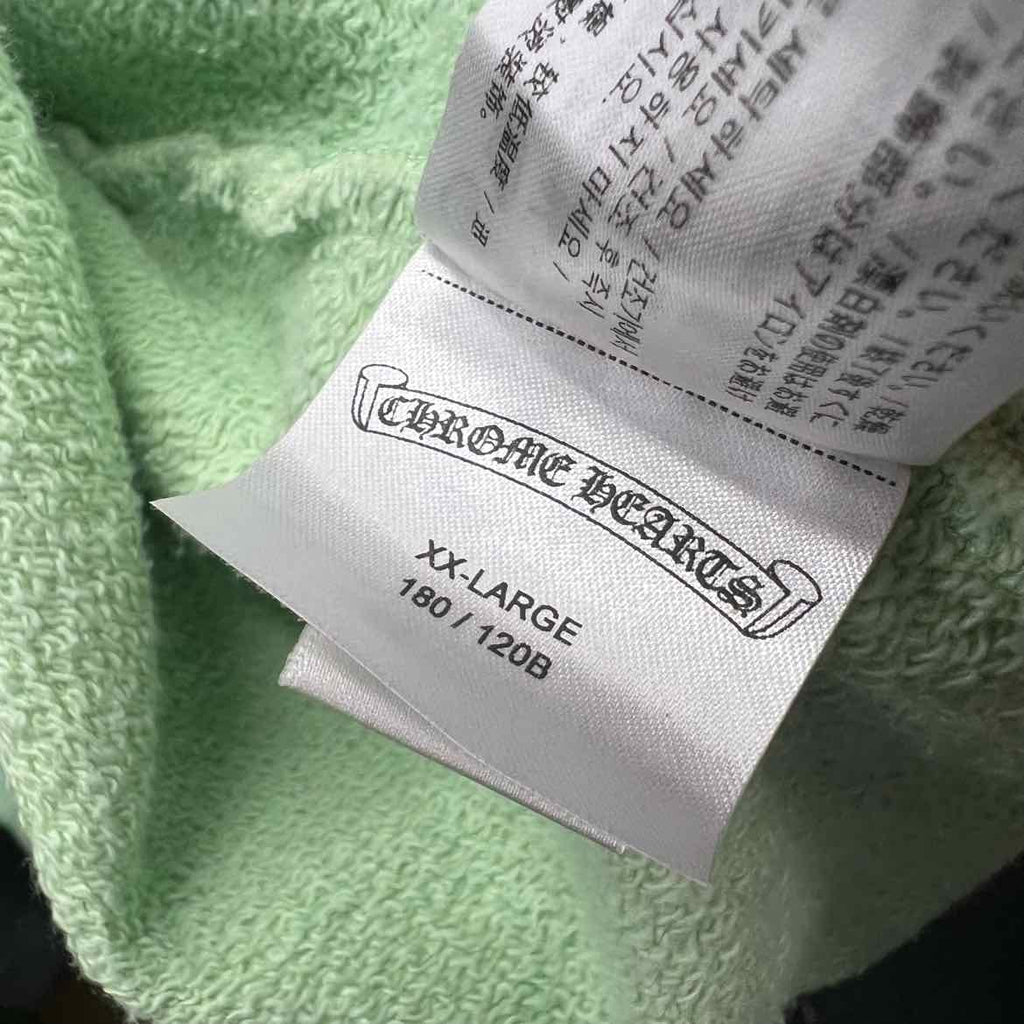 Chrome Hearts Hoodie "MATTY BOY LUST" Seafoam Used Size 2XL