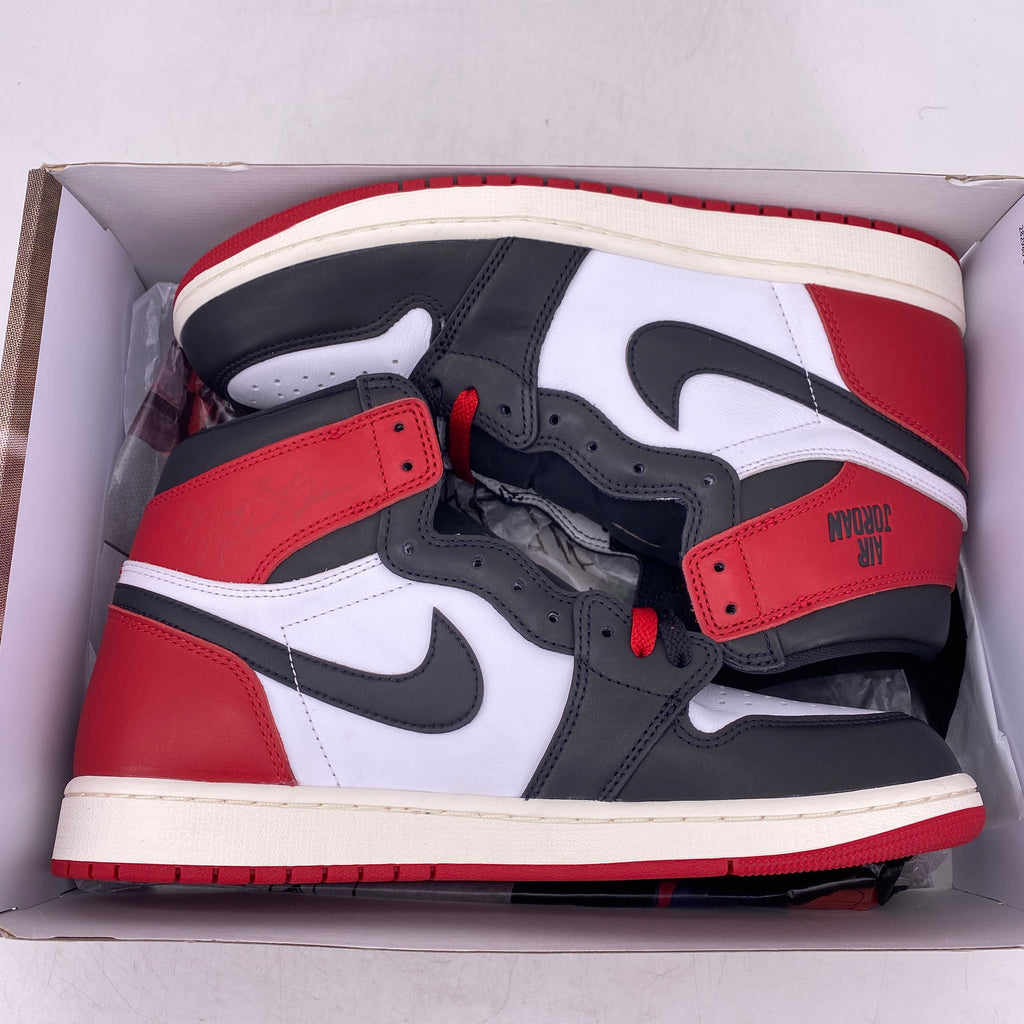 Air Jordan 1 Retro High OG "Black Toe Reimagined" 2025 New Size 10.5