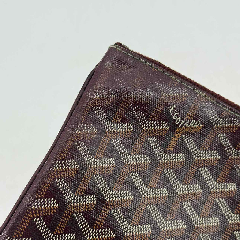 Goyard Pouch "SENAT" Used Red Size OS Bags