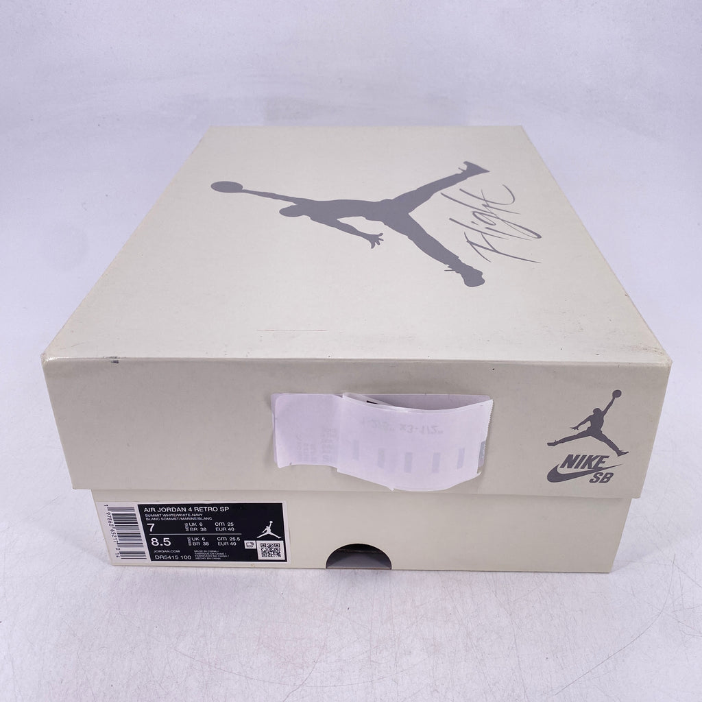 Air Jordan 4 Retro SB "Navy" 2025 New Size 7