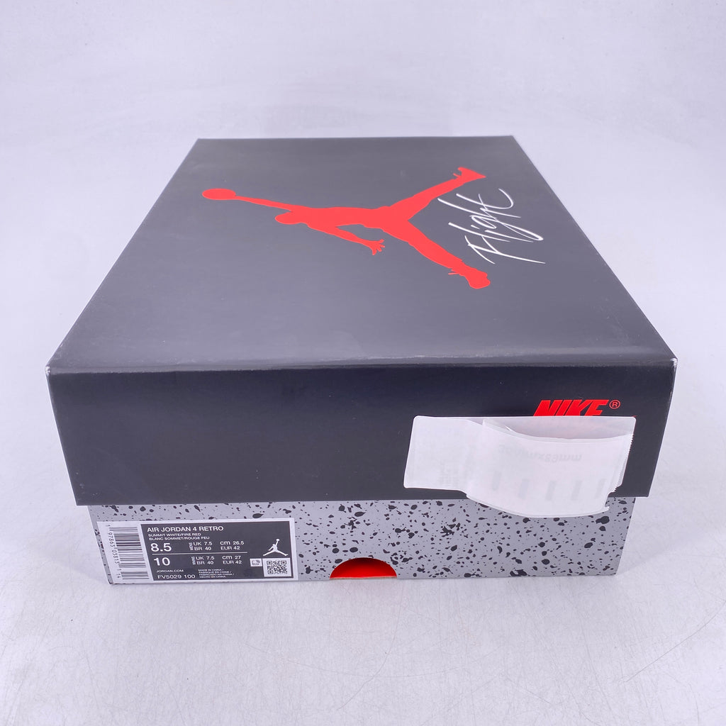 Air Jordan 4 Retro "White Cement" 2025 New Size 8.5