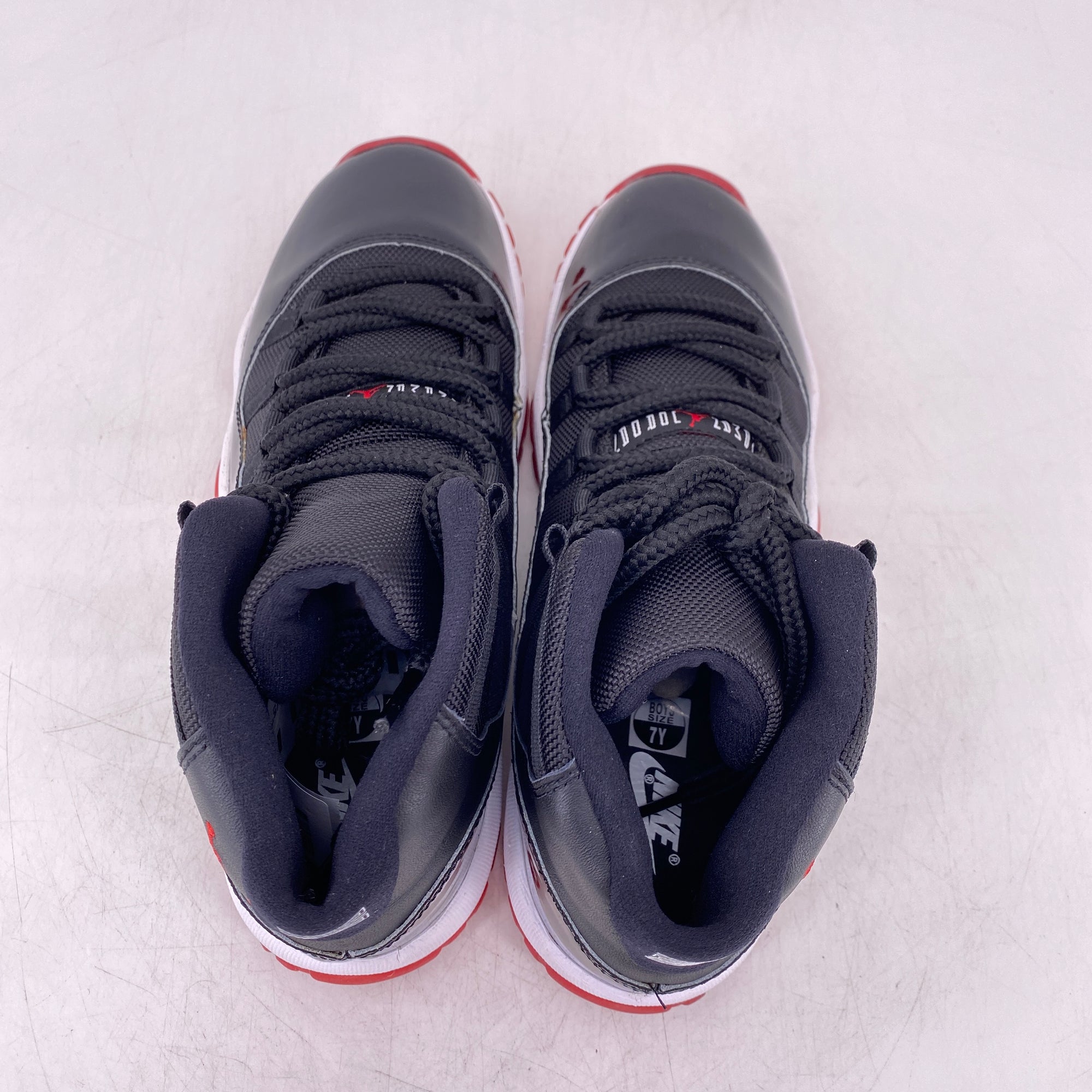 Air Jordan (GS) 11 Retro &quot;Bred&quot; 2019 Used Size 7Y