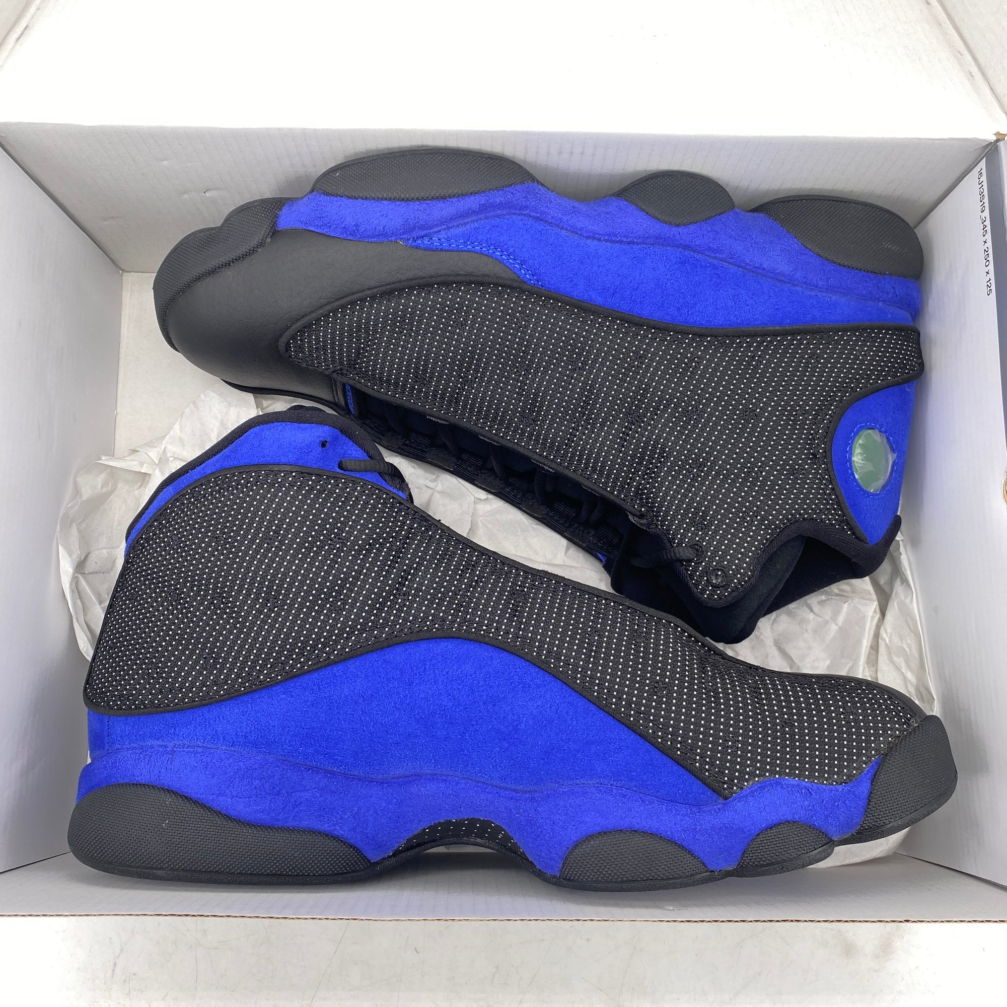 Air Jordan 13 Retro &quot;Black Hyper Royal&quot; 2020 Used Size 10.5