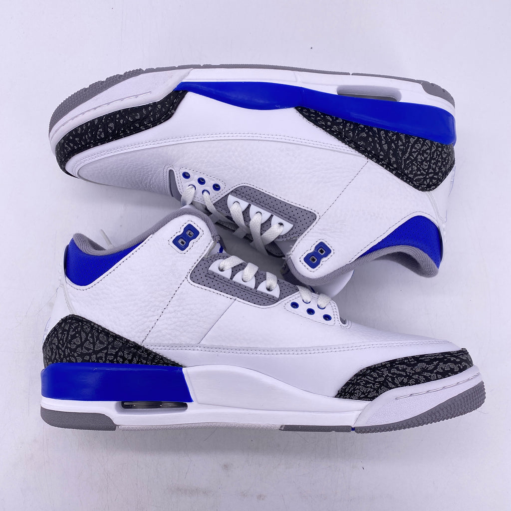 Air Jordan 3 Retro "Racer Blue" 2021 New Size 11