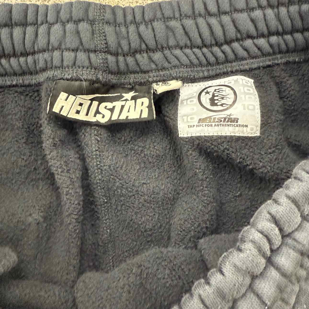 Hellstar Sweatpants "NO GUTS NO GLORY" Black New Size S