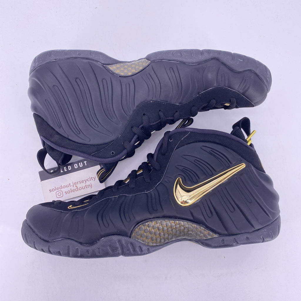 Nike Air Foamposite Pro "Black Metallic Gold" 2018 New Size 13