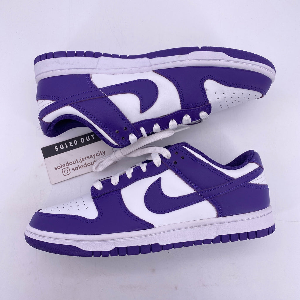 Nike Dunk Low Retro "Court Purple" 2022 New Size 8.5