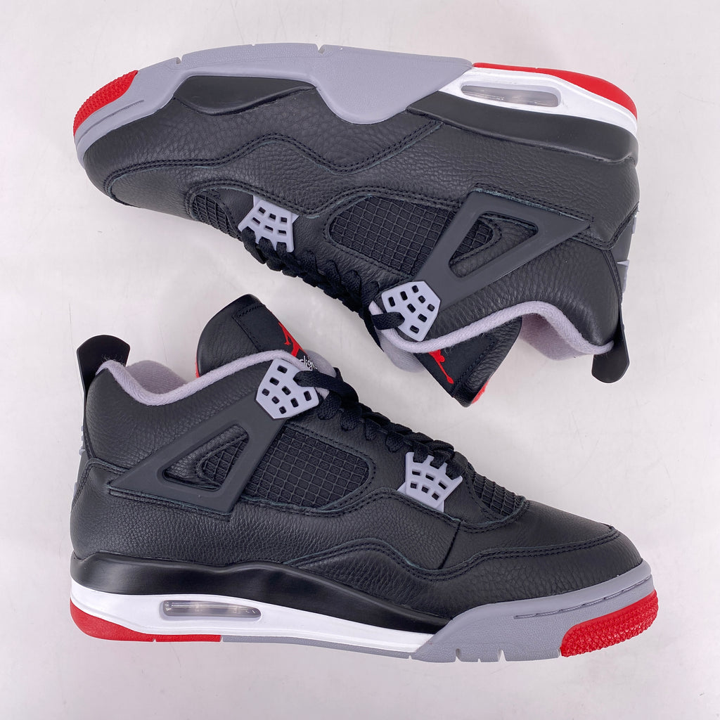 Air Jordan 4 Retro "Bred Reimagined" 2024 New Size 10