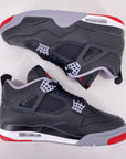 Air Jordan 4 Retro "Bred Reimagined" 2024 New Size 10