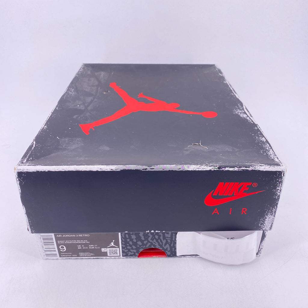 Air Jordan 3 Retro "White Cement Reimagined" 2023 Used Size 9