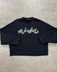 Palm Angels Crewneck Sweater "BUTTERFLY" Black Used Size M