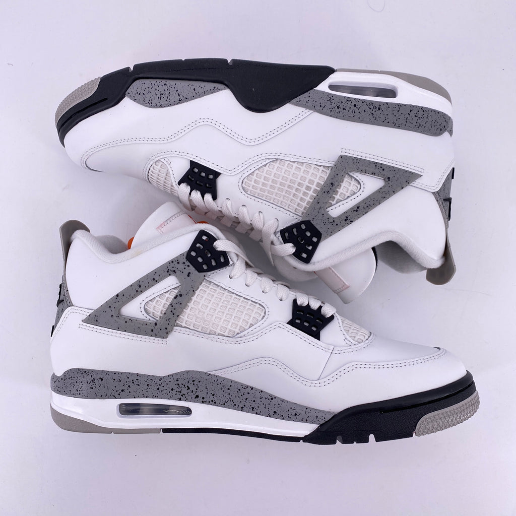 Air Jordan 4 Retro "White Cement" 2025 New Size 10