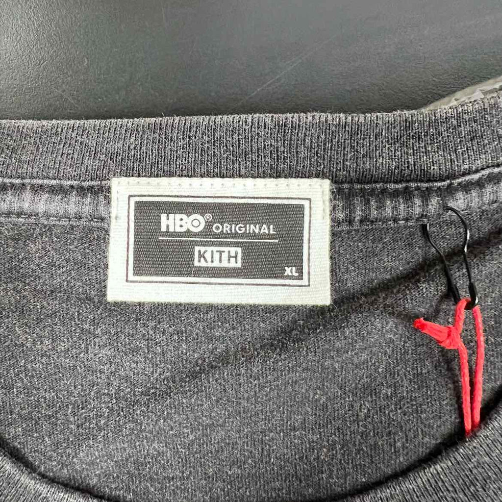 Kith T-Shirt "SILVIO VIGNETTE" Black New Size XL