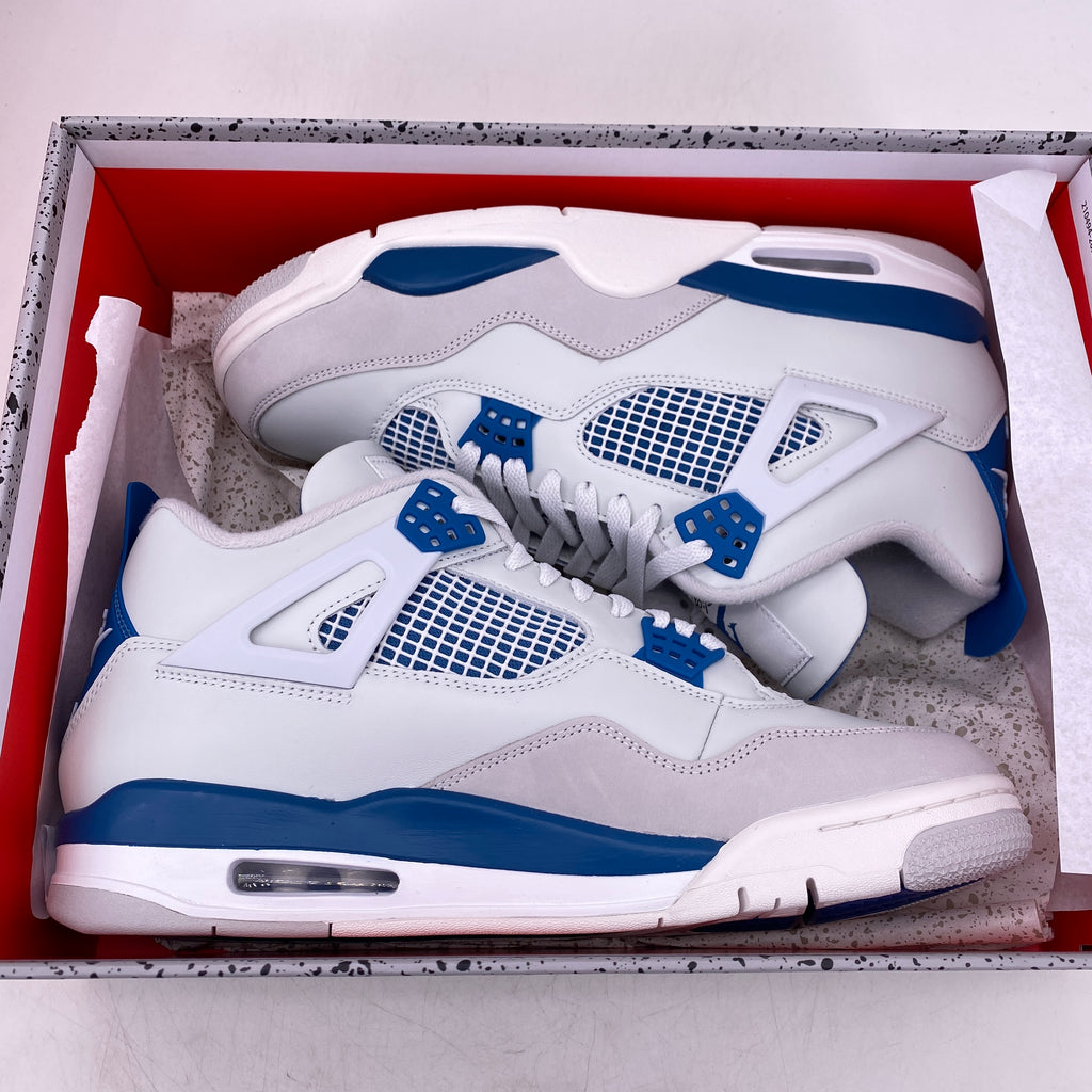 Air Jordan 4 Retro "Military Blue" 2024 New Size 11.5