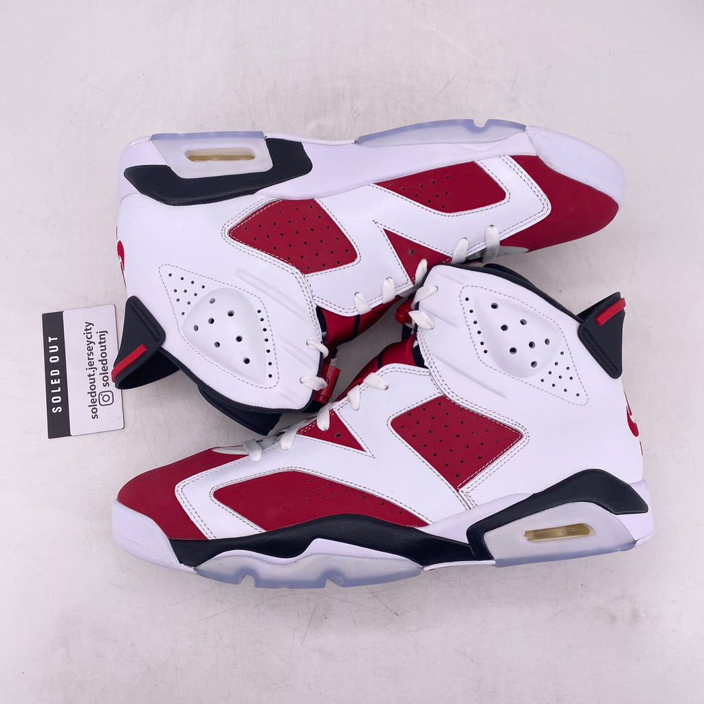 Air Jordan 6 Retro "Carmine" 2021 New Size 13