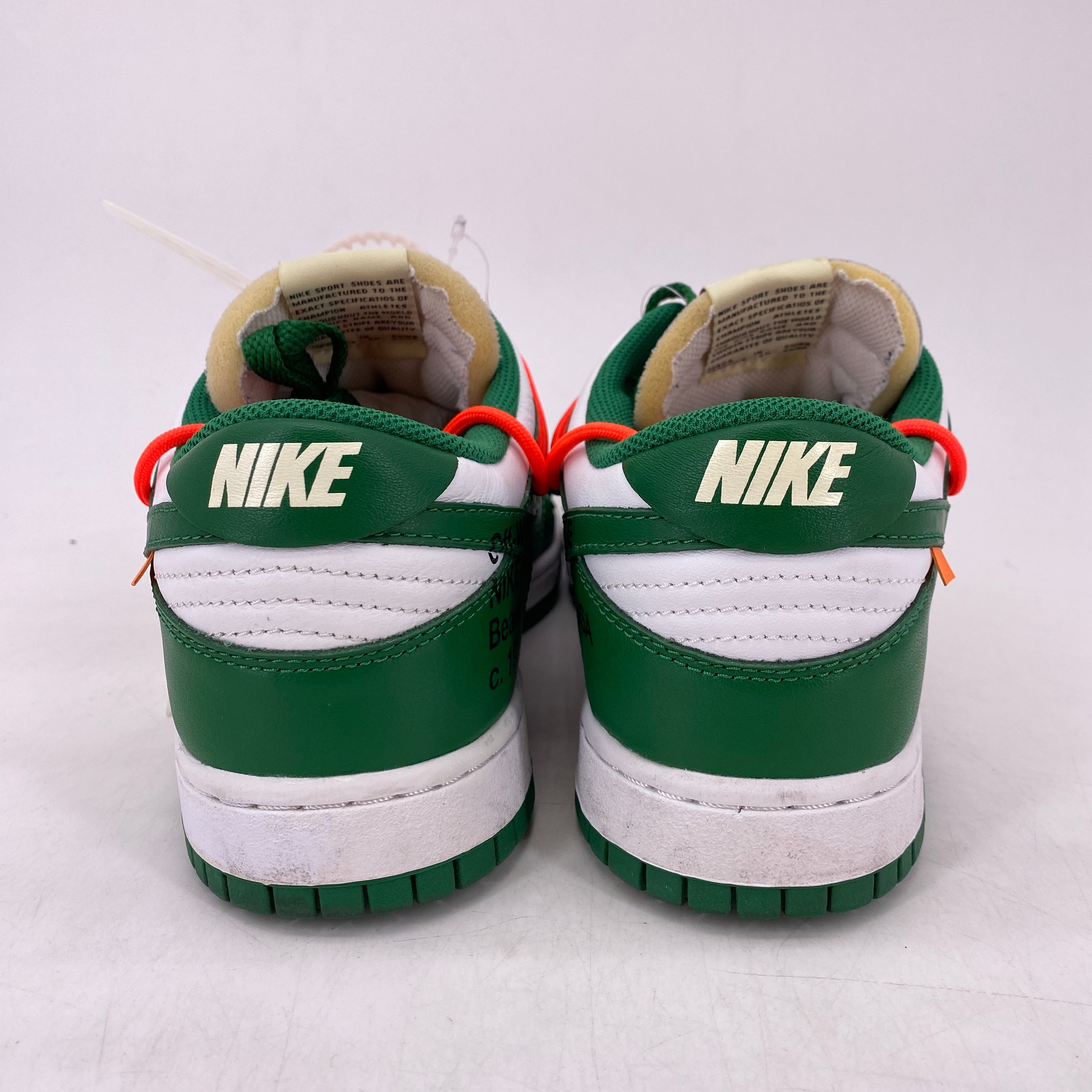 Nike Dunk Low / OW &quot;Pine Green&quot; 2019 Used Size 8.5