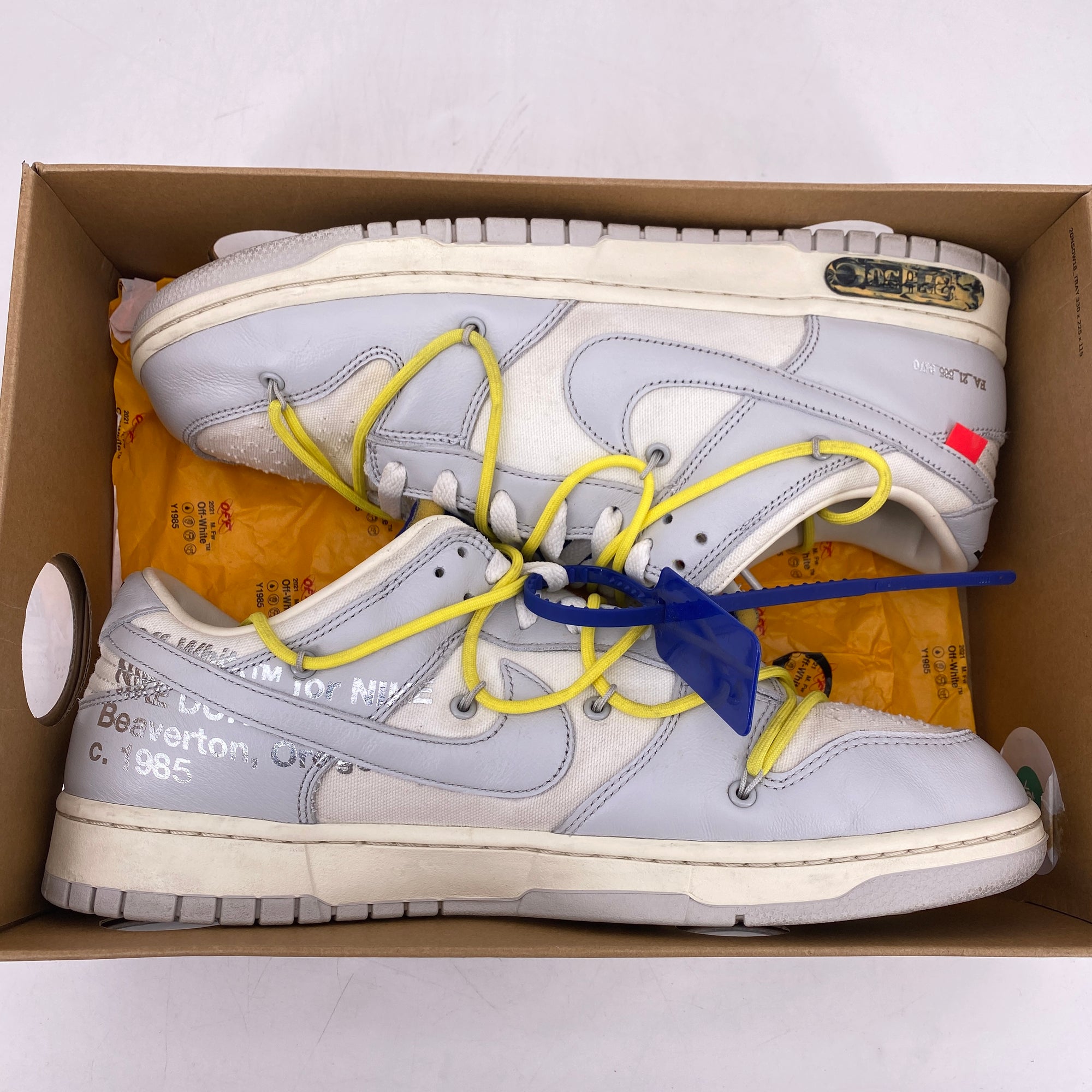 Nike Dunk Low &quot;Lot 27&quot; 2021 Used Size 12